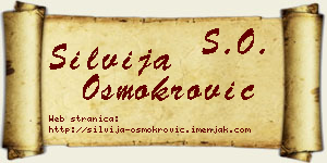 Silvija Osmokrović vizit kartica